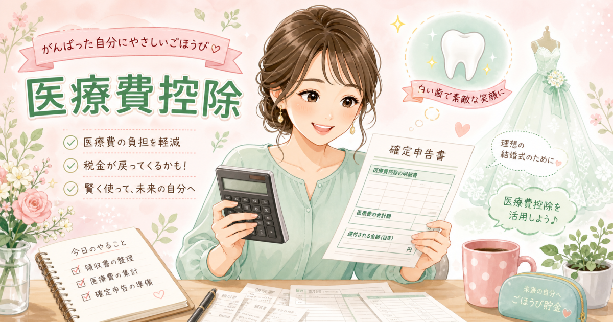 セラミック歯は医療費控除の対象?銀歯のやり替え条件と申請手順