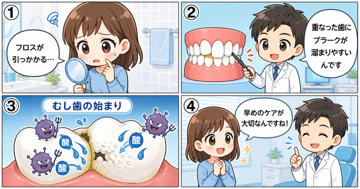 歯並びが悪いとむし歯や歯周病になりやすい？知っておくべき医学的メカニズム