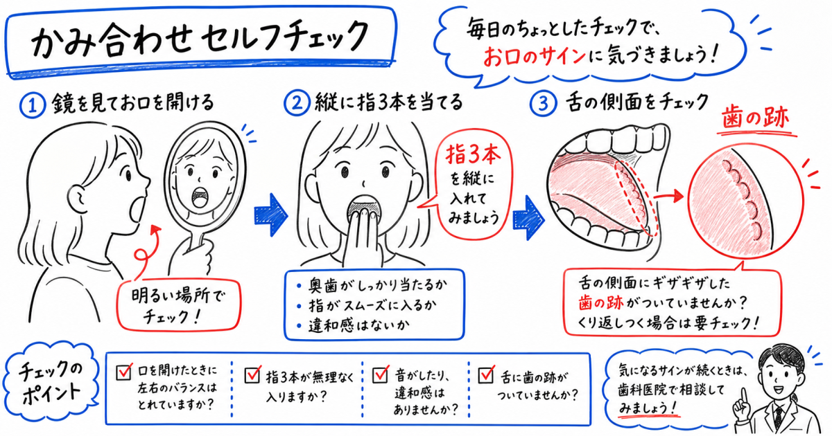 なぜ肩こりや頭痛が？かみ合わせの悪さが全身へ及ぼす影響のメカニズム