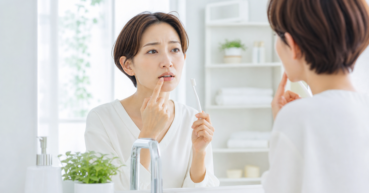 歯ブラシで歯ぐきから血が出る…出血時は磨くべき？原因と正しい対処法