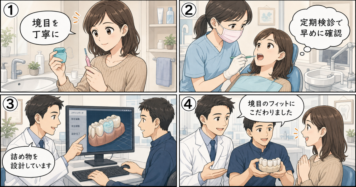 詰め物が取れてしまった際の適切な応急処置と避けるべき行動