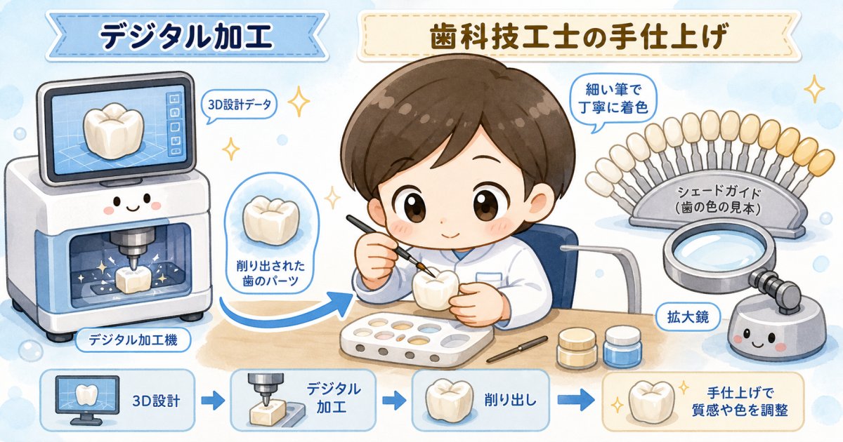 自然な仕上がりと快適な装着感を得るための歯科医院選びの基準