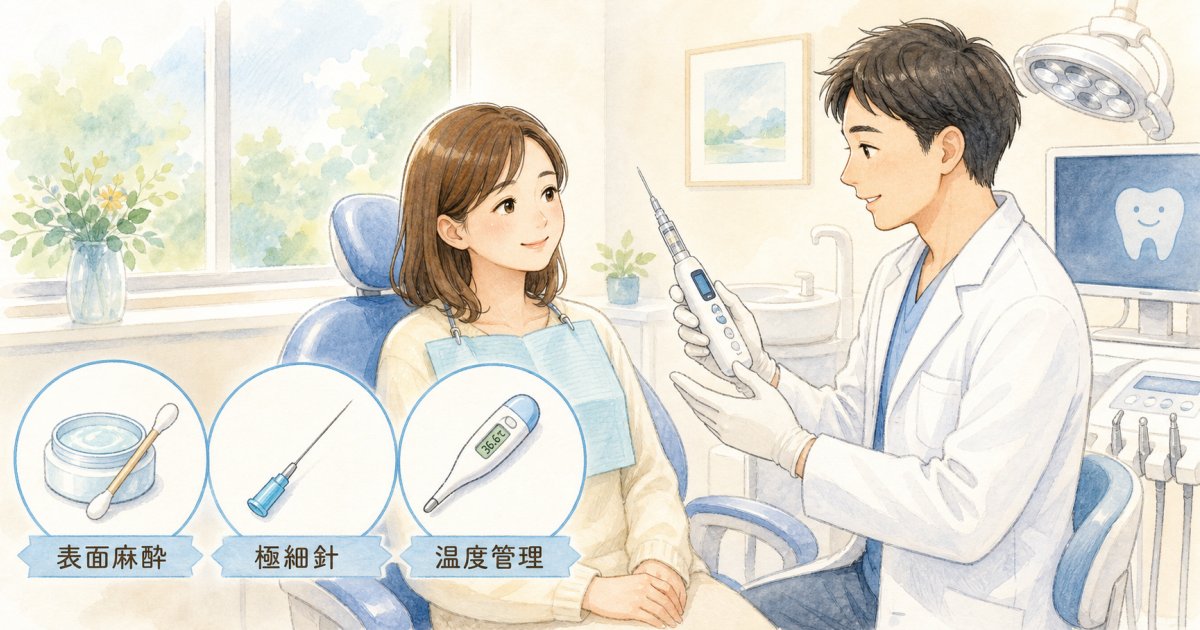 なぜ麻酔注射は痛むのか?痛みの原因と刺激を和らげる現代の麻酔技術