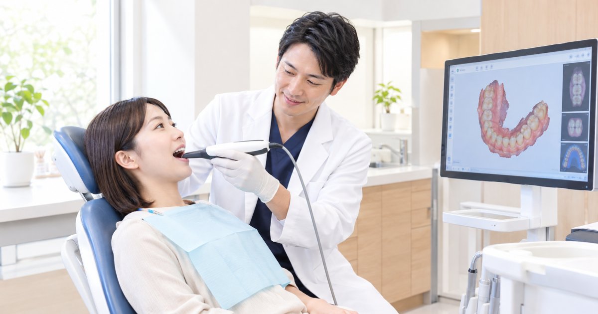 型取りの嘔吐反射が心配な方へ セレックなら被せ物は1日で完成する