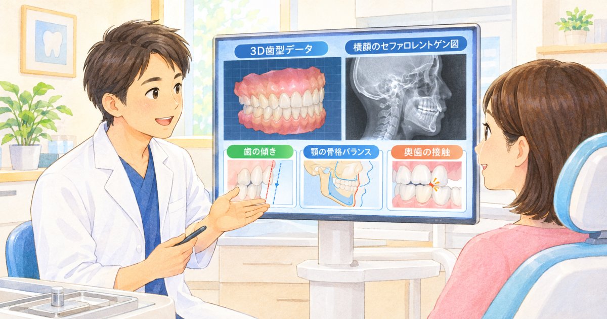 歯科医院では前歯の噛み合わせと奥歯のすり減りを何で確かめるの？